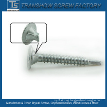 C1022 Steel Silver Coated Deck Drilling Screws